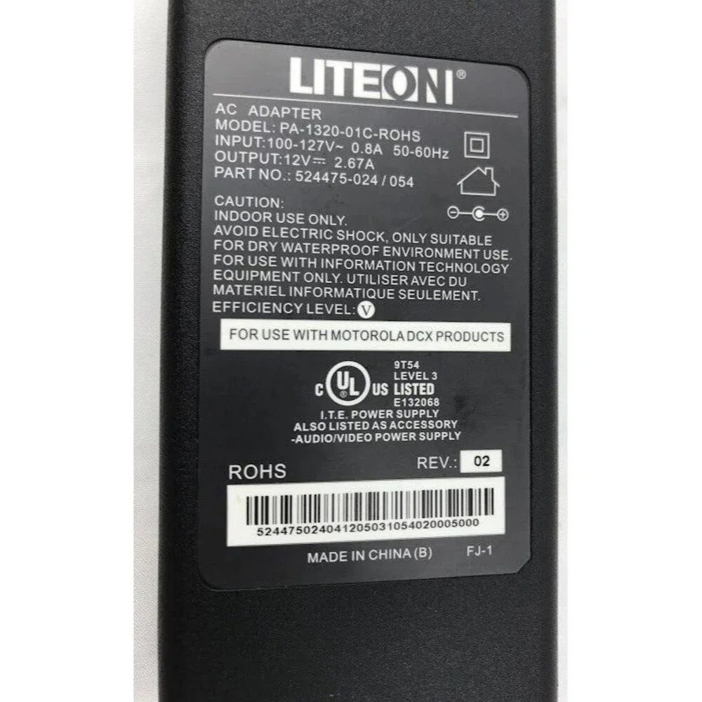 LITEON AC Adapter PA-1320-01C-ROHS DCX3200 12V Tested